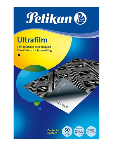 Carbonico Negro Oficio Pelikan Ultrafilm Para Máquina X50 0