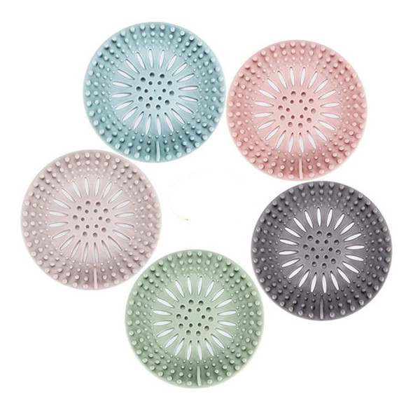 Rejilla De Goma Atrapa Pelo O Residuos - 5 Unidades 0