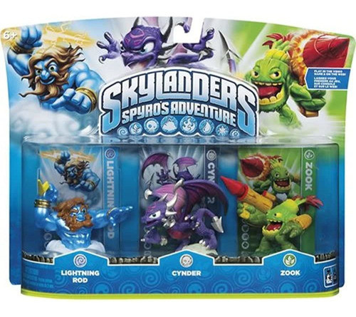 Skylanders Spyros Adventure Paquete De Personajes Triples Cy 0