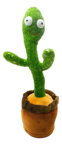 Cacto Dançante E Falante Toca Música Repete A Fala Brinquedo 1