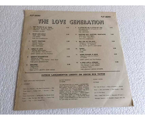The Love Generation - Lp - 1967 1