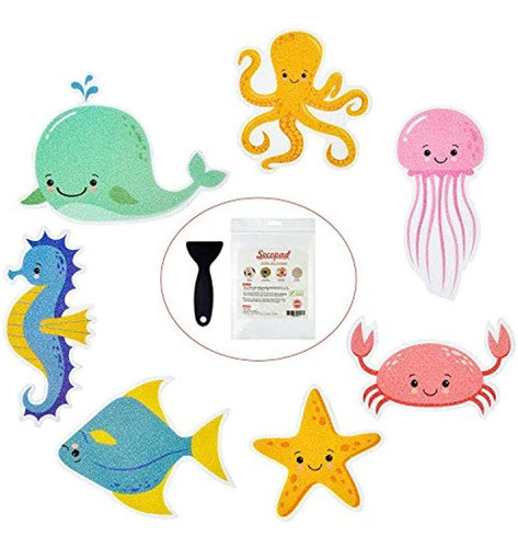 Secopad Pegatinas Antideslizantes Para Bañera, 14 Pcs Grande 0