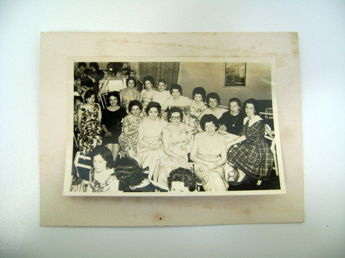 Antigua Foto Norte Despedida De Solteras Urquiza 1960 Boedo 0
