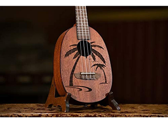 Ortega Guitars, 4-string Bonfire Series Pineapple Ukulele, R 1