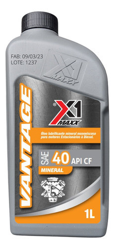 Óleo Lubrificante 40 Cf Diesel Motor Mais Limpo Eficiente 0