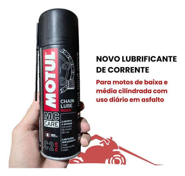 Motul Corrente C2 Chain Lube Road Spray Lubrificante Moto 1