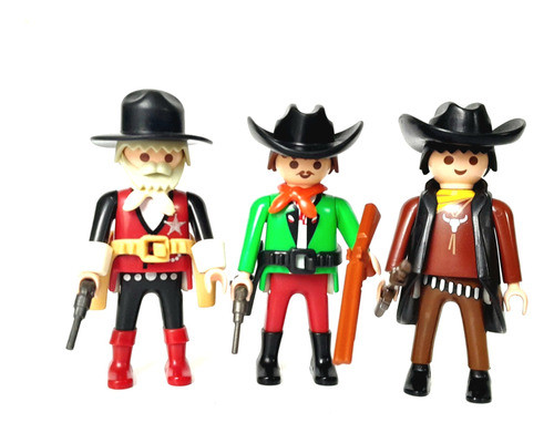 Lote Muñecos Cowboys Playmobil - Los Germanes 1