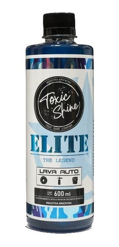 Toxic Shine Elite Shampoo Ph Neutro Mix Ceras Y Silice 600cc 0