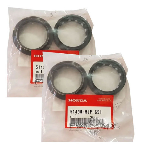 2 Kit Reten Suspension Barrales Delanter Suzu Rm 125 91 - 95 0