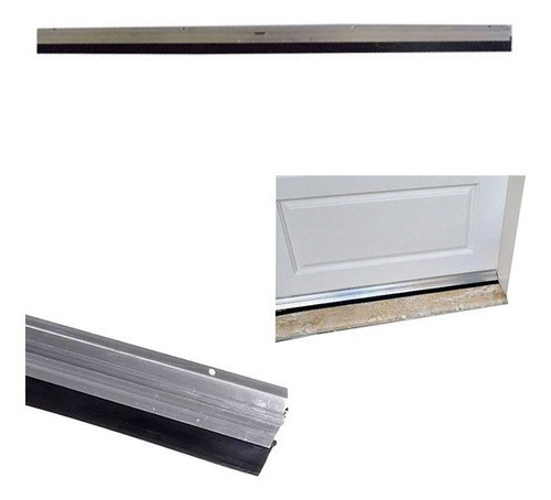 Vedador Rodo C/ Borracha 80 Cm Porta Protetor De Aluminio 0