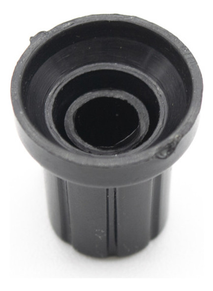 2 Perillas Potenciometro Grises 17mm X 19mm Eje Estriado 1