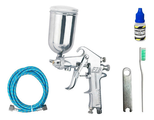 Aerografo Pistola Gravedad F-75g - Aguja 1.5 + Manguera 0
