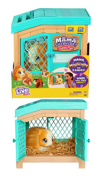 Muñeco Cobaya Little Live Pets Con Jaula Caffaro 6410 0