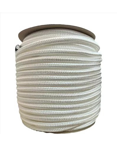 Soga Polipropileno Trenzada 20mm X 100 Metros Color Blanco 0