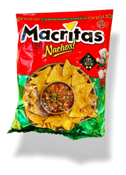 Nachos Macritas 90g Promo Pack X12un +barata La Golosineria 0