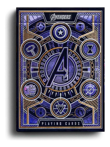 Naipes Avengers Premium Barajas De Lujo 0