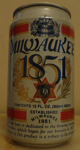 Lata Milwaukee 1851 355ml Eeuu Vacía 0