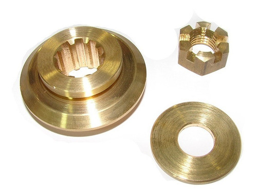 Kit Espaçador Encosto Hélice Motor De Popa Mercury 15 Hp Tohatsu 18 Hp Super Japonês 1