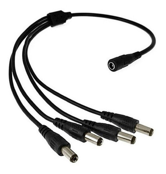 Splitter Pulpo Divsor Alimentación 1x4 Cctv Camaras 0