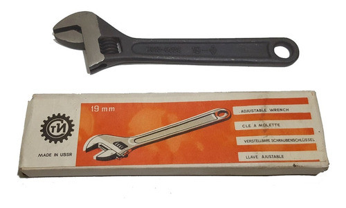 Llave Francesa Ajustable 19 Mm Origen Rusia 0
