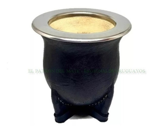 Mate Uruguayo Camionero Uruguayo Calabaza Cuero Envio Promo 0