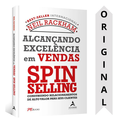 Livro Alcançando Excelência Em Vendas  Spin Selling | Neil Rackham 0