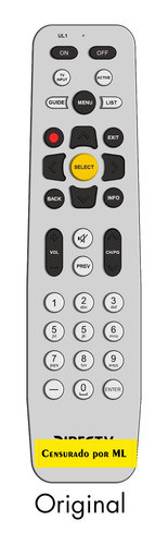 Control Remoto Directv Pack 10 Unidades 0