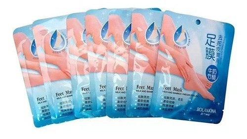 Set X7 Mascarilla Peeling Premium Hidratacion Exfoliado Pies 0