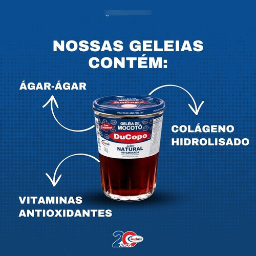 Kit 12 Geleia De Mocotó Natural Ducopo - Vidro 1