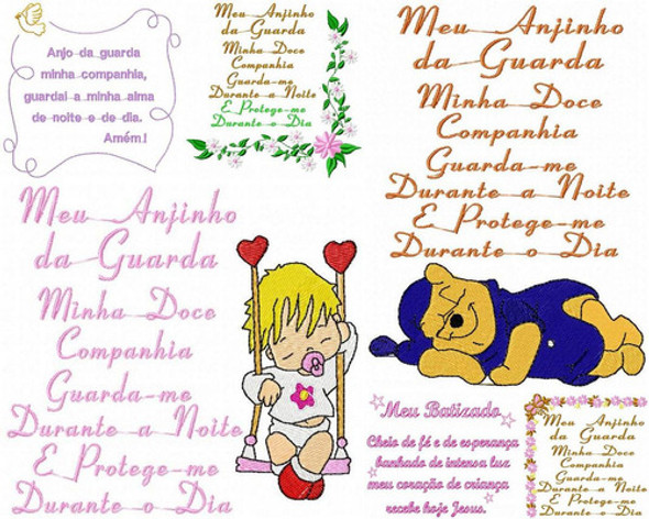Matriz Bordados Bca5074 Lindas Oracoes 0