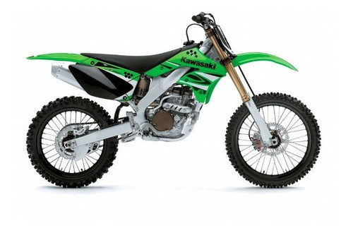 Guardabarro Trasero Ufo Kawasaki Kxf 250 450 09 - 12 - Verde 1