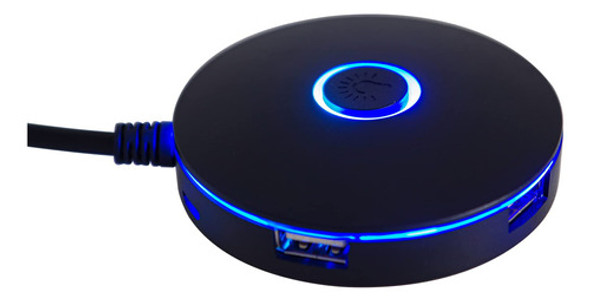 Wabao Ufo Hub 5 Puertos Usb2.0 1-micro Usb Hub 7 Colores Fue 0