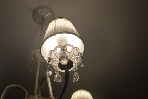 Araña 4 Luces Con Caireles - Lámparas 1