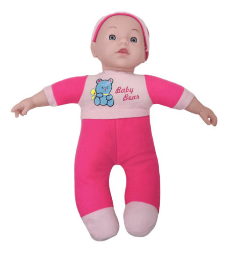 Baby Me Bebé Cuerpo Blando De Tela Con Sonidos 1