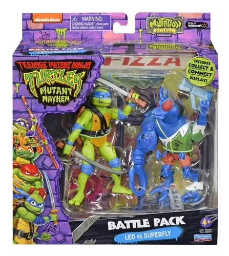 Tortugas Ninja Leo Vs Superfly C/acc Pelicula 83330 Pg 0
