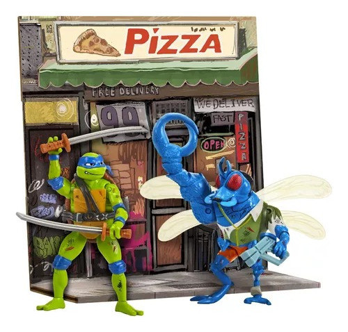 Tortugas Ninja Leo Vs Superfly C/acc Pelicula 83330 Pg 1