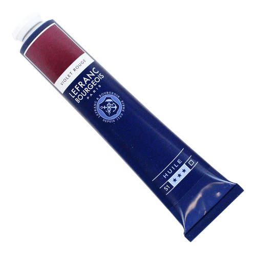 Tinta Óleo Lefranc Bourgeois Fine 150ml 618 Vermelho Violeta 0