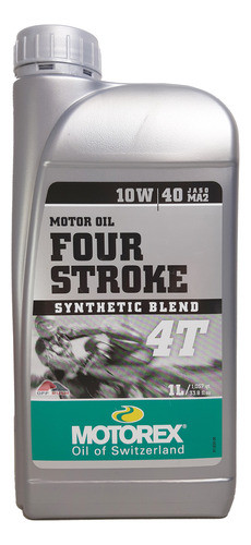 Óleo Lubrificante De Motor Motorex 4t 10w40 Semi Sintético 0