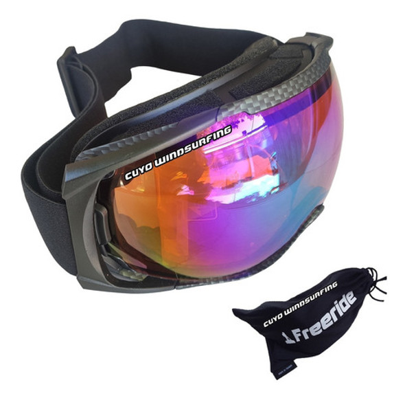 Antiparras Doble Lente Ski Snow Nieve Kevlar Uv 400 2071 Cdi 0
