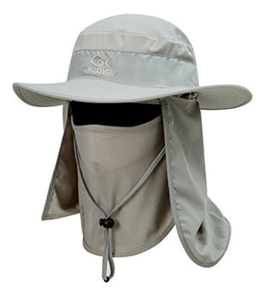 Yr.lover Gorra De Pesca De Ala Ancha Con 0