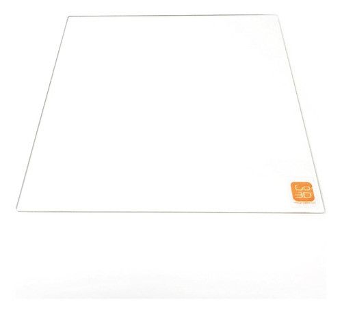 Go-3d Print 220mm X 220mm Borosilicato Glass Plate / Bed W / 0