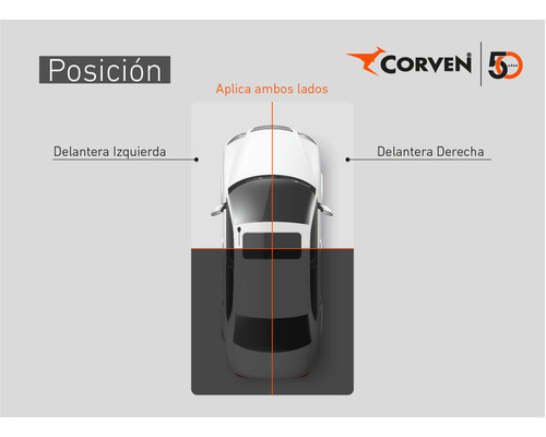 Cazoleta Corven Vw Bora 1