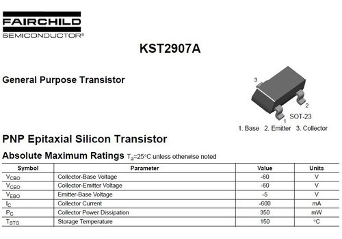 Kit X 10 Kst2907a Smbt2907a Mmbt2907a 2f 2b K2f S2f M7a M7 1