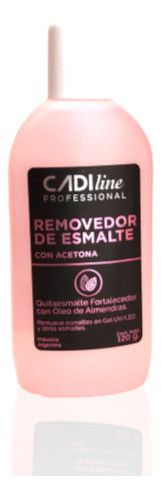 Cadiline Removedor Esmalte Semi Y Tradi C/ Acetona 120ml 0