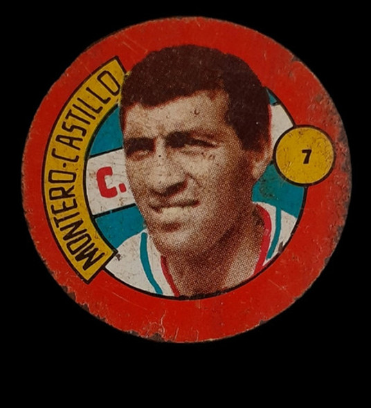 Chapita Coleccionable Del Gran Futbolista Montero Castillo 0