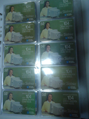 Cartão Telefônico-ligue 104-1994-(l-3)-c/camisinha 0