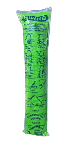 Varilla Plástica Soldadura Relleno Paragolpes Plásticos X 24 1