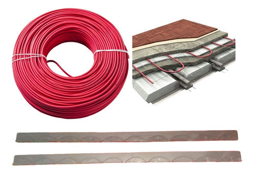 Cable Para Piso Radiante Eléctrico Cubre 10 M2 0