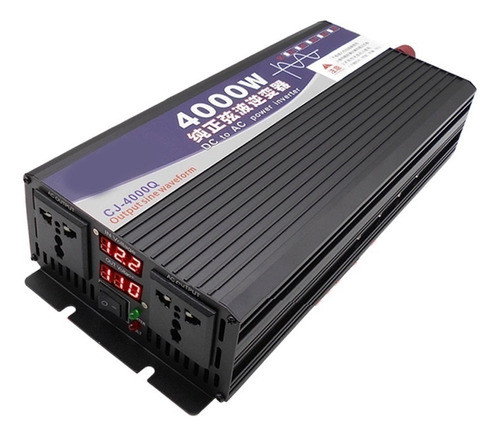 Inversor De Onda Senoidal Pura 4000w 220v 12v/24v/48v/60v 0