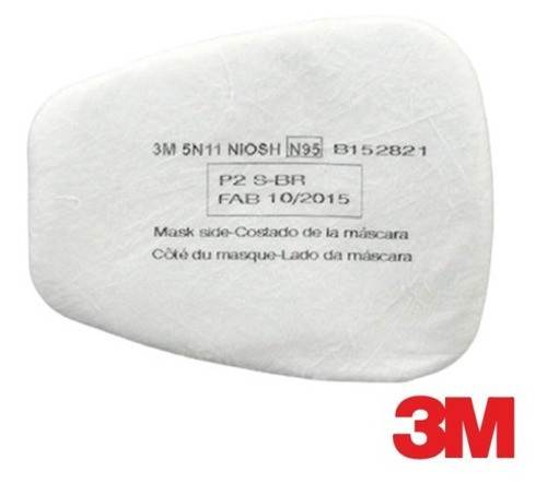 Pre Filtro + Retenedor 3m 5n11 N95 Kit 1